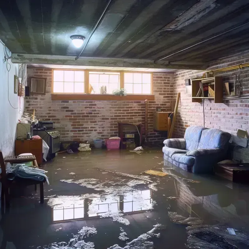 Flooded Basement Cleanup in Hamilton, IL